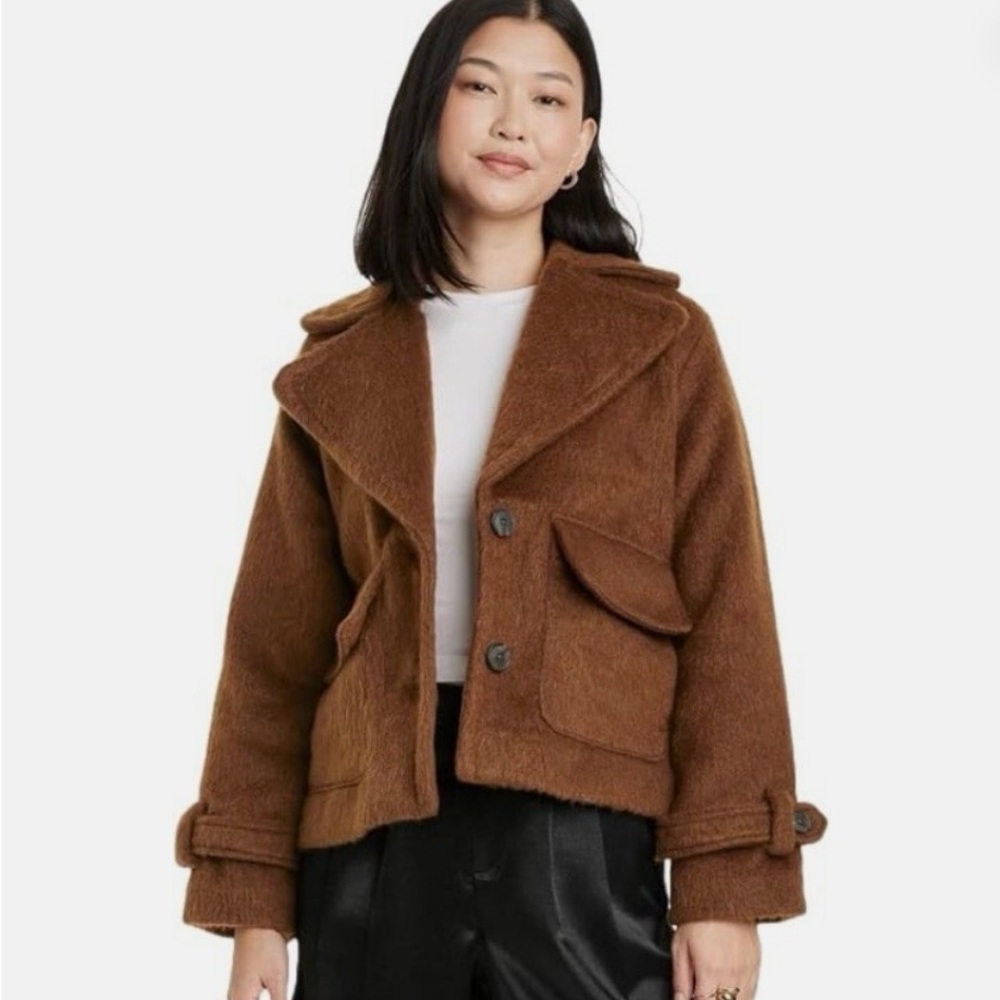 a new day Women's Teddy Jacket in Rich Brown